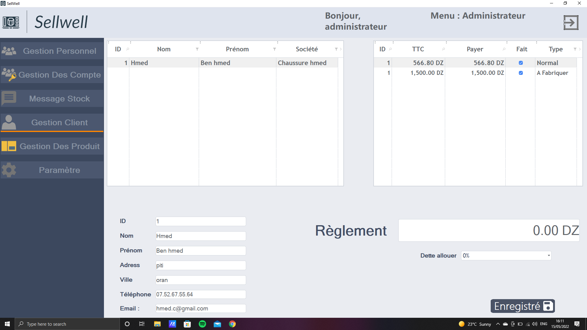 Client Manager